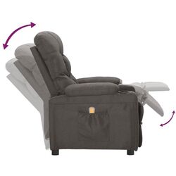 Массажное кресло VidaXL 339093 (Dark Grey) Thumb