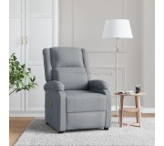 Массажное кресло VidaXL 340936 (Light Grey)