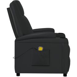 Fotoliu de masaj VidaXL 342712 (Black) Thumb