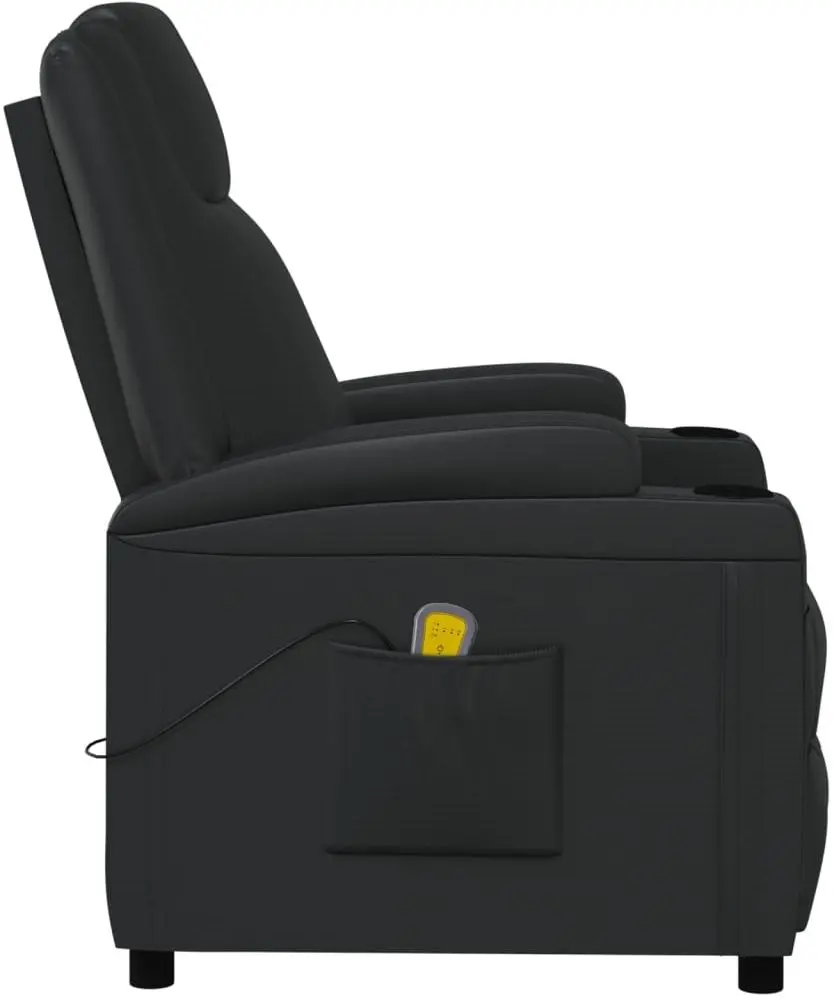 Fotoliu de masaj VidaXL 342712 (Black)