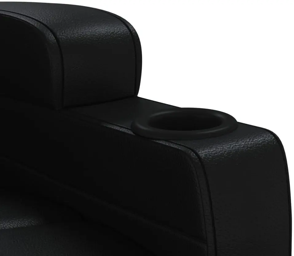 Fotoliu de masaj VidaXL 342712 (Black)