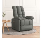 Fotoliu de masaj VidaXL 342734 (Dark Grey)