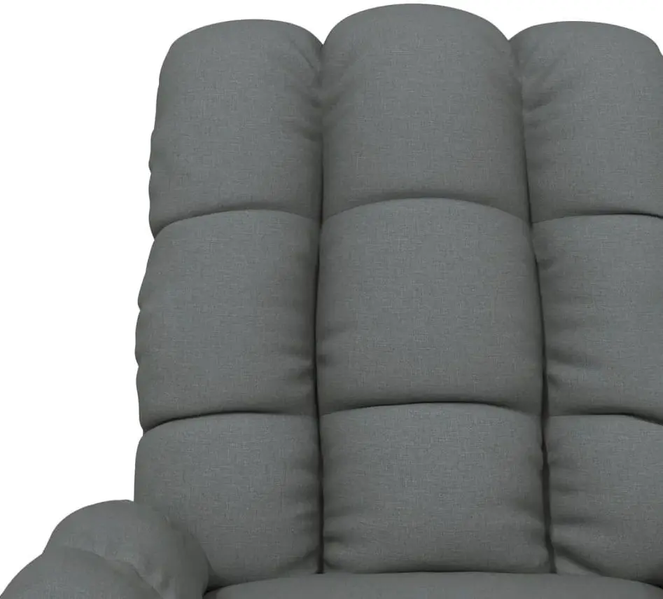 Fotoliu de masaj VidaXL 342734 (Dark Grey)