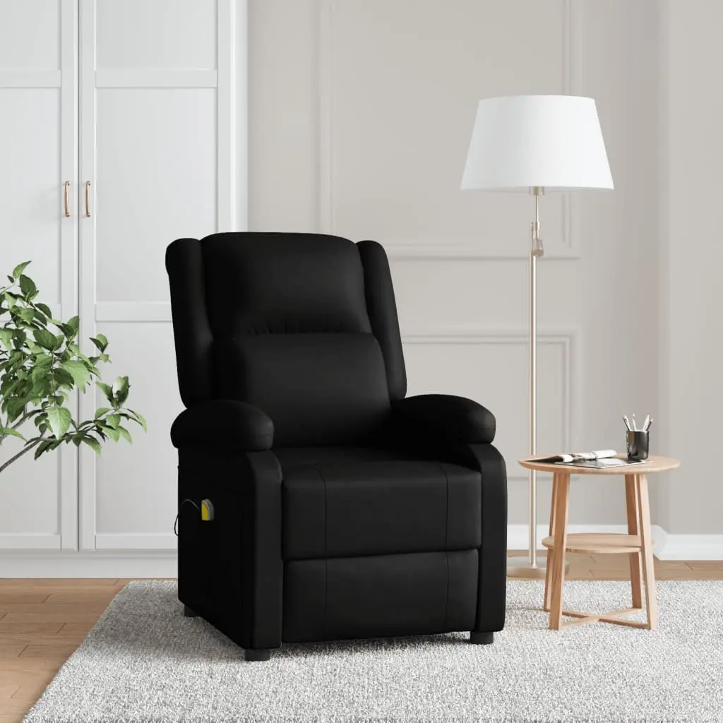 Fotoliu de masaj VidaXL 344181 (Black)