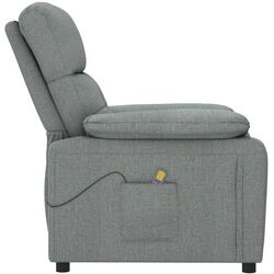 Fotoliu de masaj VidaXL 348288 (Dark Grey) Thumb
