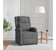 Fotoliu de masaj VidaXL 348448 (Dark Grey)