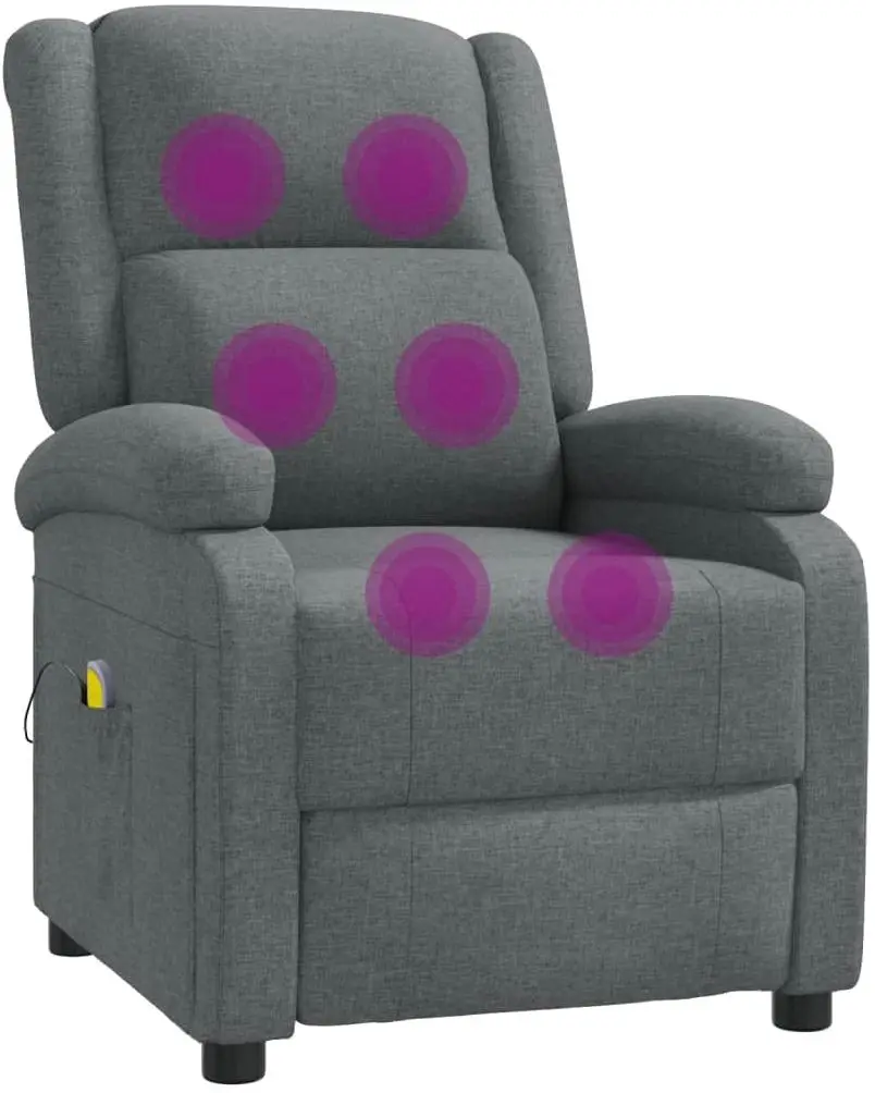 Массажное кресло VidaXL 348448 (Dark Grey) - 5