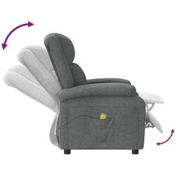 Массажное кресло VidaXL 348448 (Dark Grey) Thumb
