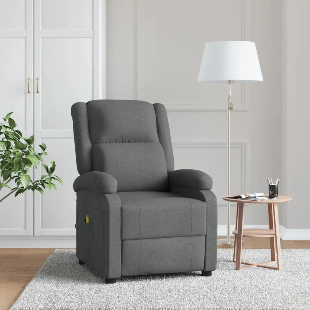Массажное кресло VidaXL 348448 (Dark Grey)