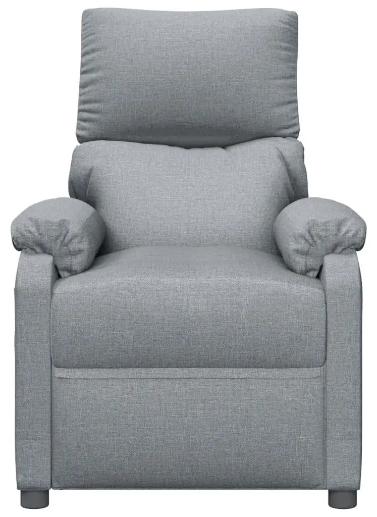 Fotoliu de masaj VidaXL 348469 (Light Grey)