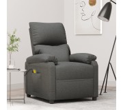 Fotoliu de masaj VidaXL 348470 (Dark Grey)