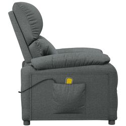 Fotoliu de masaj VidaXL 348470 (Dark Grey) Thumb