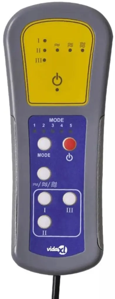 Fotoliu de masaj VidaXL 371740 (Dark Grey)