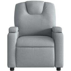 Fotoliu de masaj VidaXL 372377 (Light Grey) Thumb