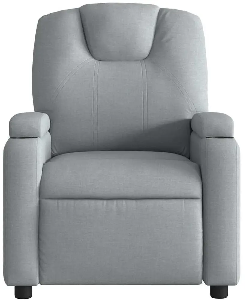 Fotoliu de masaj VidaXL 372377 (Light Grey)