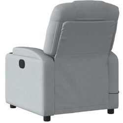 Fotoliu de masaj VidaXL 372377 (Light Grey) Thumb