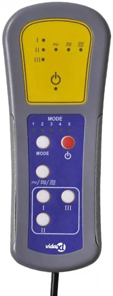 Fotoliu de masaj VidaXL 372377 (Light Grey)