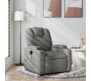 Массажное кресло VidaXL 372378 (Dark Grey)