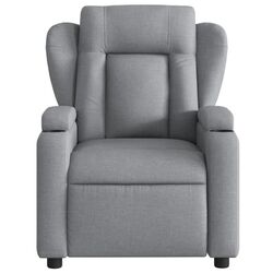 Fotoliu de masaj VidaXL 372415 (Light Grey) Thumb