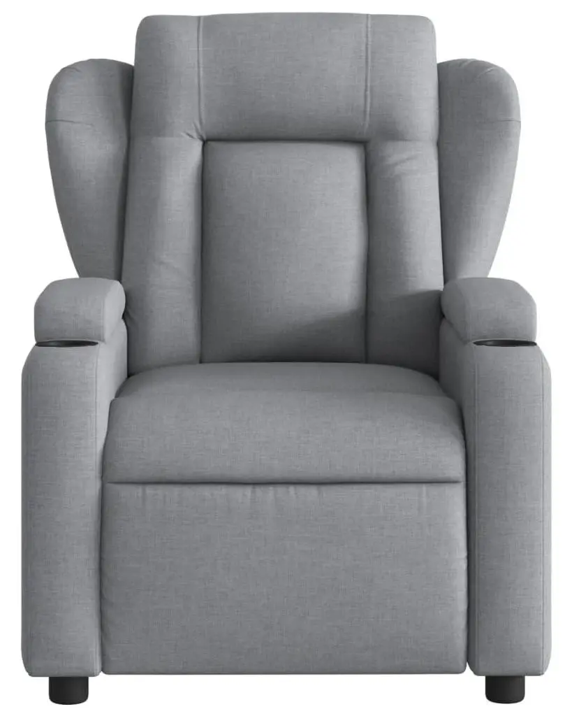 Fotoliu de masaj VidaXL 372415 (Light Grey)