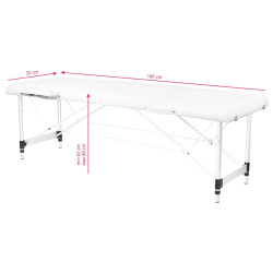 Массажный стол ActivFizjo 126962 (White) Thumb