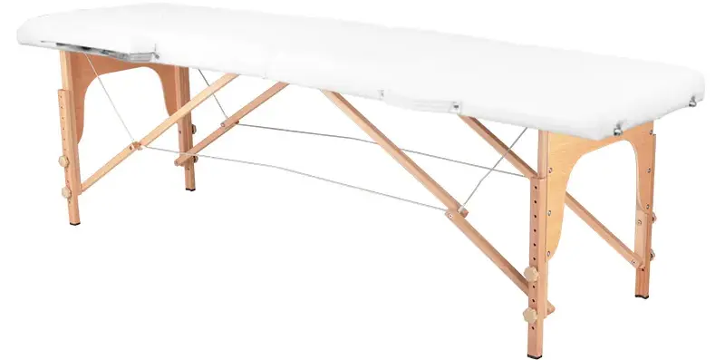 Masa pentru masaj ActivFizjo 126965 (White/Wood) - 2
