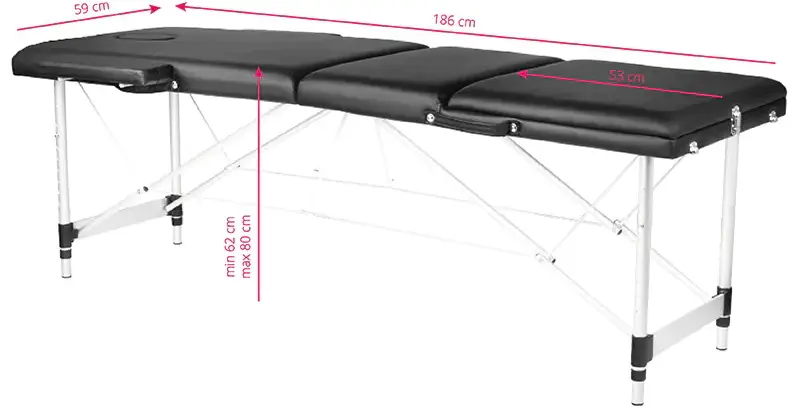 Массажный стол ActivFizjo 126969 (Black)