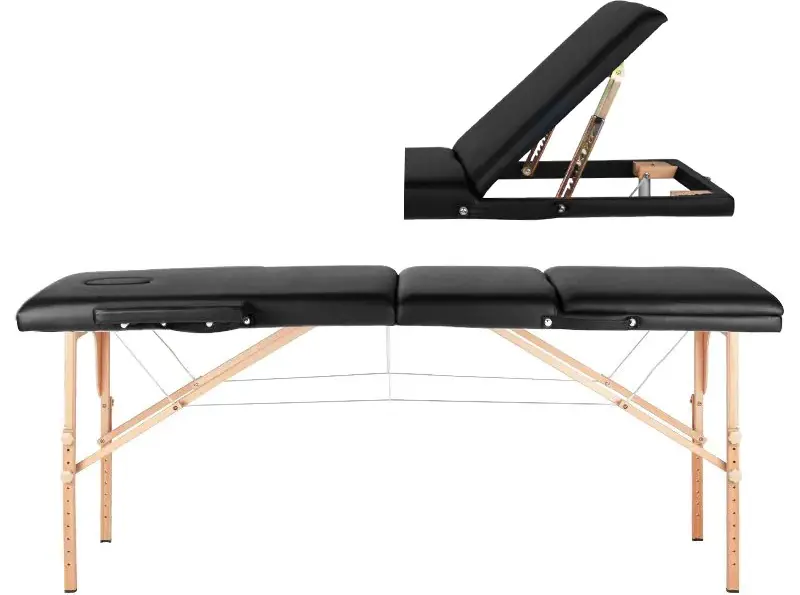Массажный стол ActivFizjo 132194 (Black/Wood) - 3