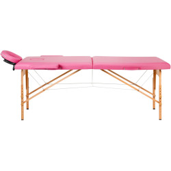 Массажный стол ActivFizjo Comfort 147199 (Pink/Wood) Thumb