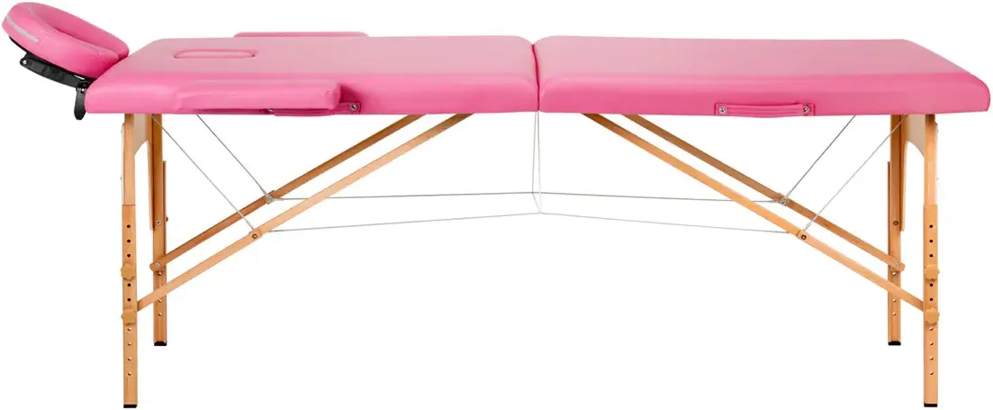 Массажный стол ActivFizjo Comfort 147199 (Pink/Wood)