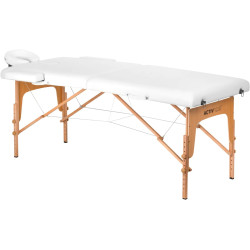 Masa pentru masaj ActivFizjo Lux 144002 (White/Wood) Thumb