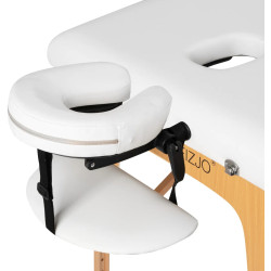 Masa pentru masaj ActivFizjo Lux 144002 (White/Wood) Thumb