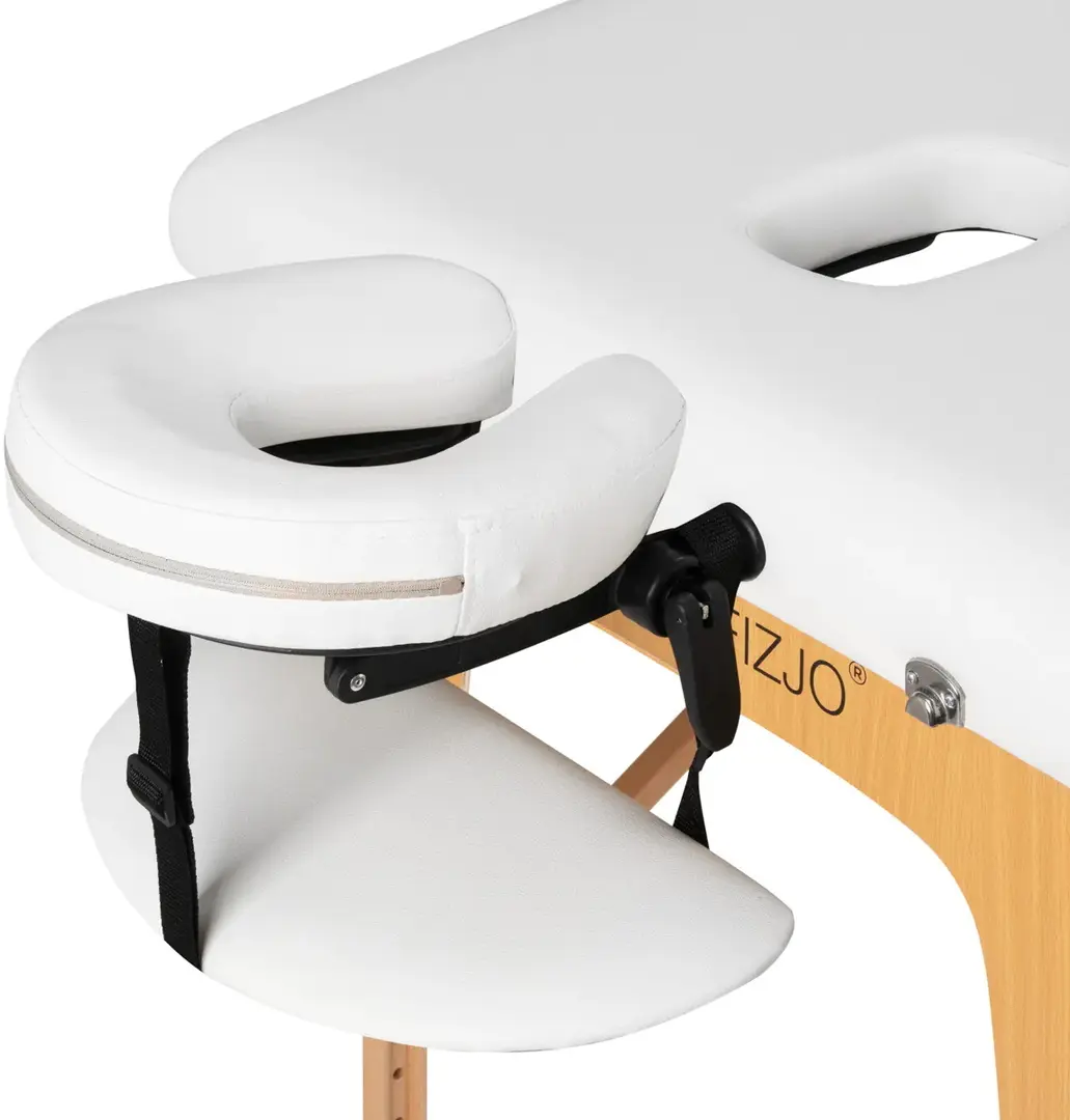 Masa pentru masaj ActivFizjo Lux 144002 (White/Wood) - 3