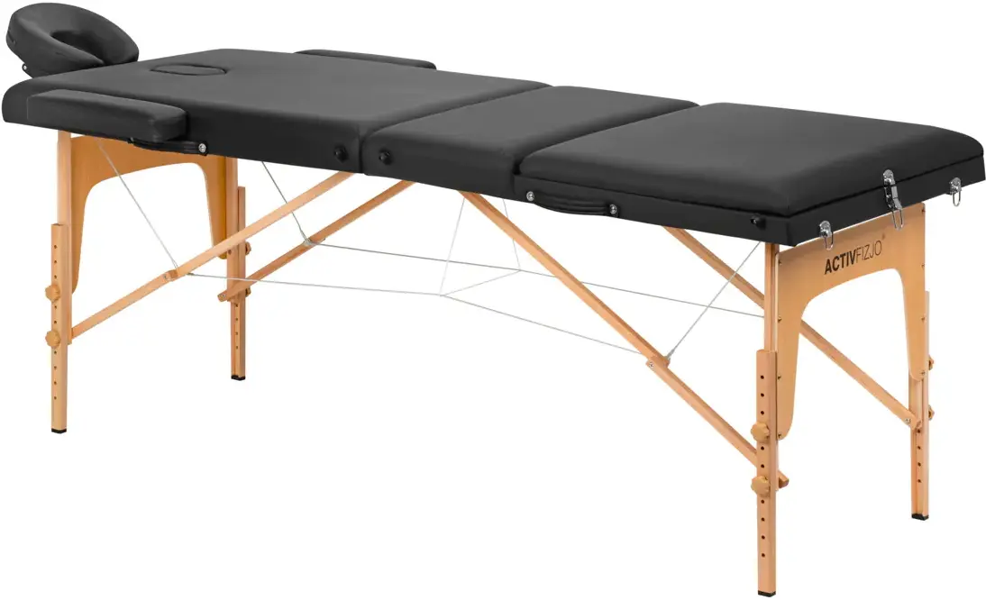 Массажный стол ActivFizjo Lux 144003 (Black/Wood) - 2