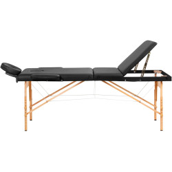 Массажный стол ActivFizjo Lux 144003 (Black/Wood) Thumb