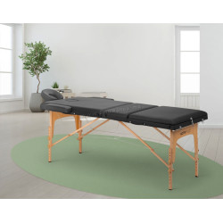 Массажный стол ActivFizjo Lux 144003 (Black/Wood)