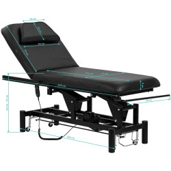 Массажный стол Azzurro 684A 155901 (Black) Thumb