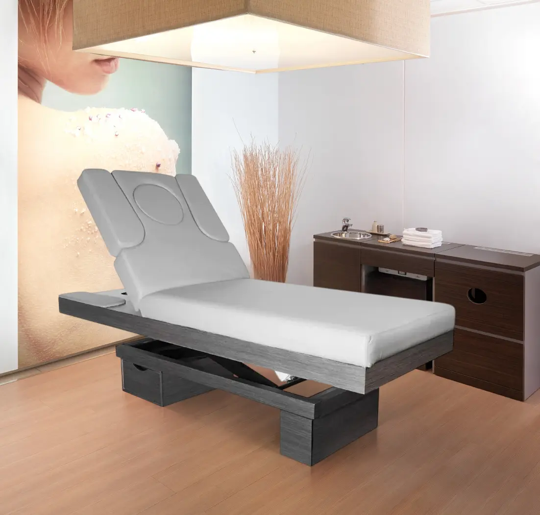 Массажный стол Azzurro 815B 125600 (Light Grey/Grey)