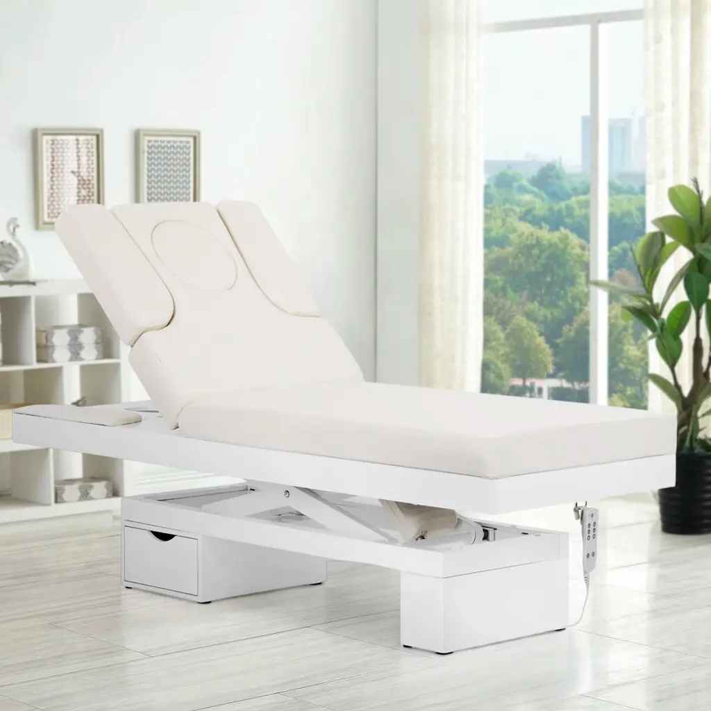 Masa pentru masaj Azzurro 815B 126478 (Cream/White)