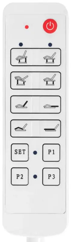 Masa pentru masaj Azzurro 838 114879 (White/Black)