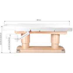 Masa pentru masaj Azzurro 838 123557 (White/Beige) Thumb