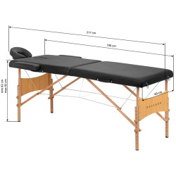 Массажный стол Balance 2 Segment 155273 (Black/Natural) Thumb