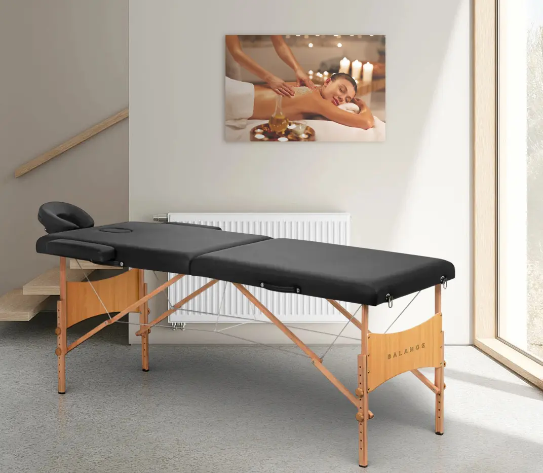 Массажный стол Balance 2 Segment 155273 (Black/Natural)