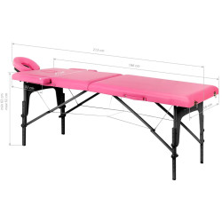 Массажный стол Balance 2 Segment 155283 (Pink/Black) Thumb