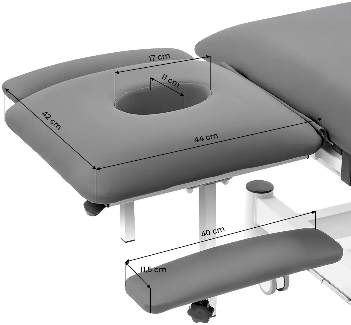 Массажный стол Balance Eso 155381 (Grey/White) - 15