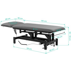 Массажный стол Balance Eso 2 155370 (Grey/Black) Thumb