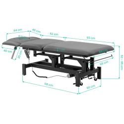 Массажный стол Balance Eso 5 155371 (Grey/Black) Thumb