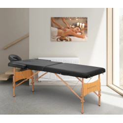 Массажный стол Balance Lux 2 Segment 155278 (Black/Natural)