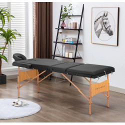 Masa pentru masaj Balance Lux 3 Segment 155280 (Black/Natural)