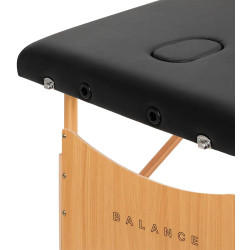 Masa pentru masaj Balance Lux 3 Segment 155280 (Black/Natural) Thumb